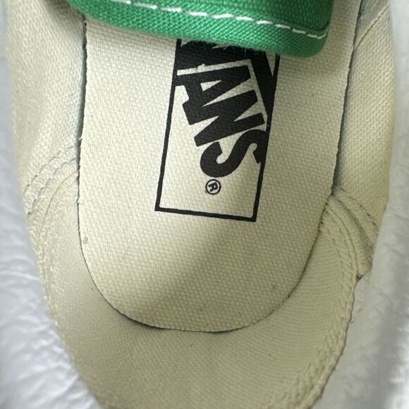 Vans Women’s 8.5 Old Skool Coastal Grey Green Blue Skate Lace Up Casual Shoes - Picture 7 of 10